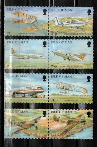 GB Isle of Man Plane Set