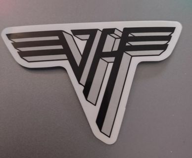 New Van Halen laptop computer band sticker for Xbox PS4 hard hat toolbox