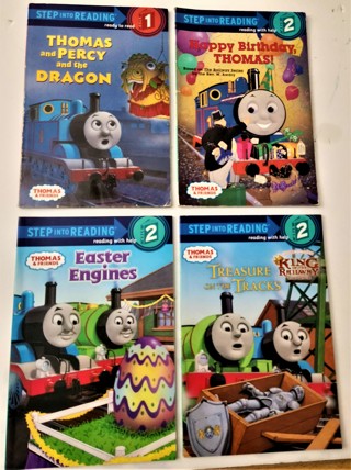 4 Thomas & Friends paperback books