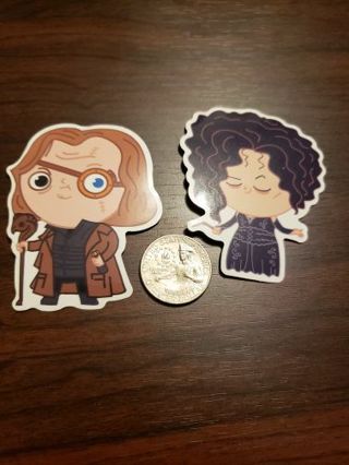 Chibi Moody Bellatrix Wizarding World of Harry Potter Vinyl Decal