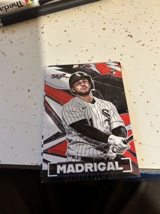 2021 topps fire rc nick madrigal