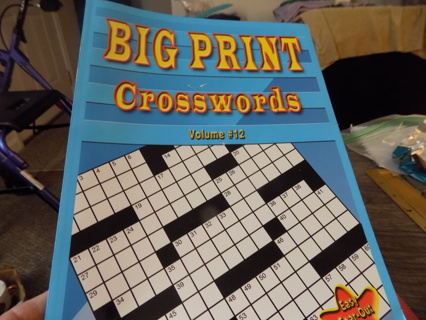 Big Print Crossword Puzzles volume 12