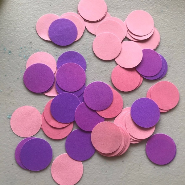 Free: Lot of 1” Paper Craft Circles , Free Mailing - Scrapbooking ...