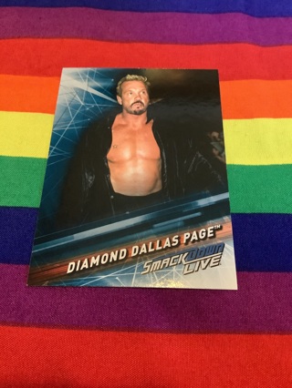 WWE 2019 Topps Smackdown Live Collectible Wrestling Card #72 Diamond Dallas Page