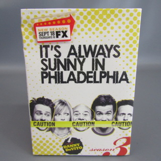 It's Always Sunny in Philadelphia Season 3 DVD NEW Complete Episodes