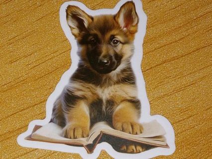 Dog Cute one new nice vinyl lab top sticker no refunds regular mail high quality!