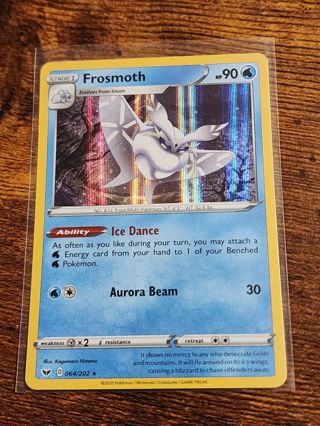 Pokemon Frosmoth holo rare 064/202