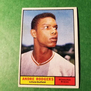 1961 - TOPPS BASEBALL CARD NO. 183 - ANDRE RODGERS - BRAVES