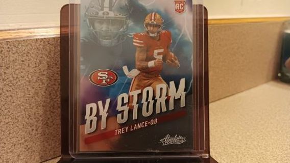 2021 ABSOLUTE TREY LANCE BY STORM ROOKIE RC # BST-3 SAN FRANCISCO 49ers