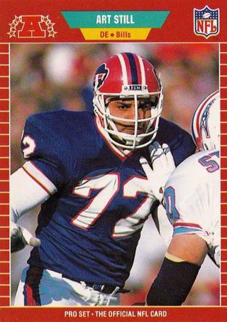 Tradingcard - 1989 Pro Set #30 - Art Still - Buffalo Bills