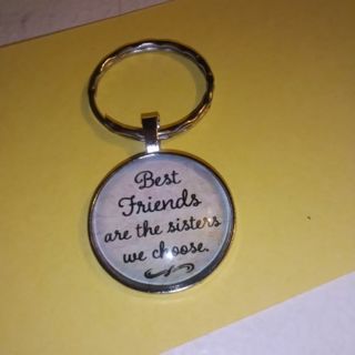 Best Friends Are the Sisters We Chose Key Chain