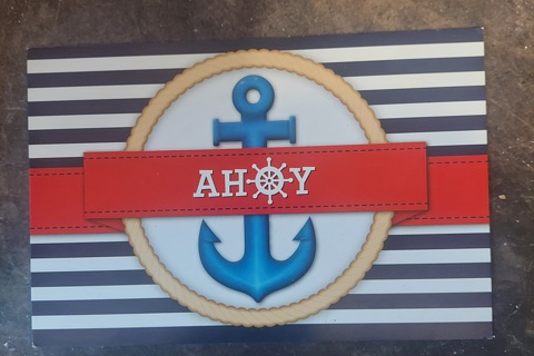 Ahoy Postcard 