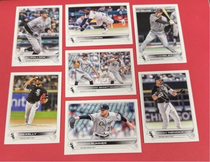 2022 Topps Update baseball lot Chicago White Sox