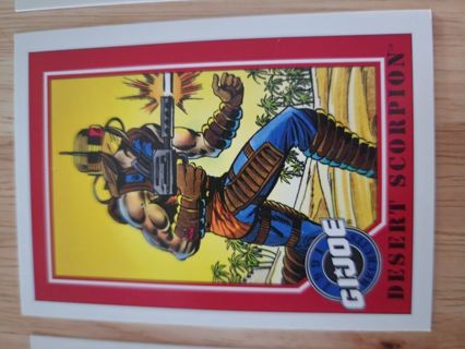 G I Joe trading card #130