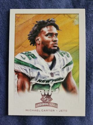 2021 Panini Chronicles Gridiron Kings Rookie Michael Carter