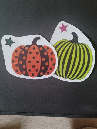 Pumpkins w/Sparkles & Li'l Stars