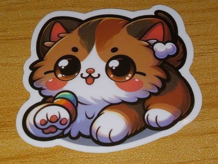 Cute new 1⃣ big vinyl sticker no refunds regular mail only Very nice win 2 or more get bonus