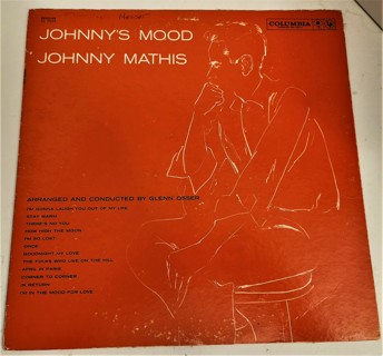 1960 Columbia Records Johnny Mathis JOHNNY'S MOOD LP #CL1526