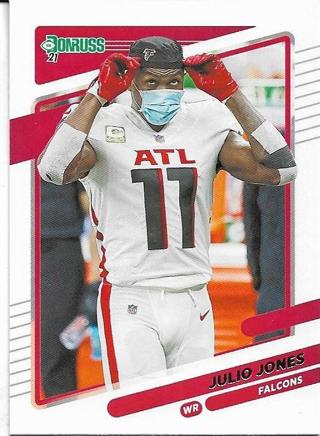 2021 DONRUSS JULIO JONES CARD