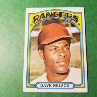 1972 - TOPPS BASEBALL CARD HI NO. 529 - DAVE NELSON - RANGERS