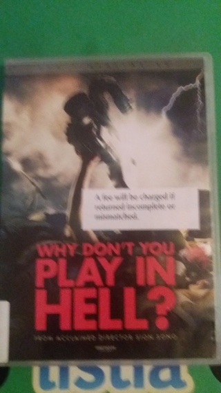 dvd why you don't play in hell free shipping