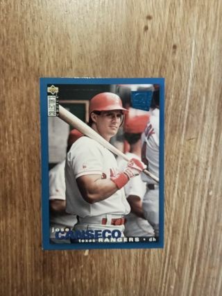 Upperdeck Joe Canseco (Blue)