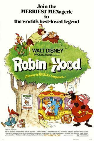 "Robin Hood (1973) Animated Classic" HD-"Vudu or Movies Anywhere" Digital Movie Code