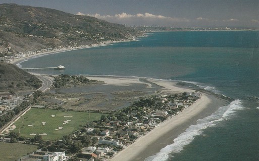 Vintage Unused Postcard: ginz: Greater Los Angeles, CA, Malibu Colony