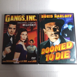 Lot of 2 DVD movies Gangs Inc. & Doomed To Die