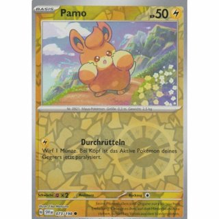  Tradingcard - Pokemon 2023 german Pamo 073/198 REVERSE HOLO 