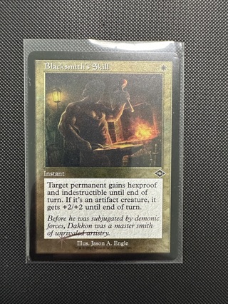 Blacksmith’s Skill Foil Etched & Foil Modern Horizons Magic the Gathering Cards