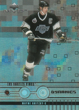 98-99 UPPER DECK MVP DYNAMICS # DO9 WAYNE GRETZKY , KINGS