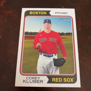 2023 Topps Heritage - [Base] #221 Corey Kluber