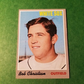  1970 - TOPPS BASEBALL CARD NO. 51 - BOB CHRISTIAN - WHITE SOX