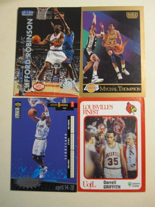 Basketball Lot #824: Hardaway, Robinson, Griffin + vintage