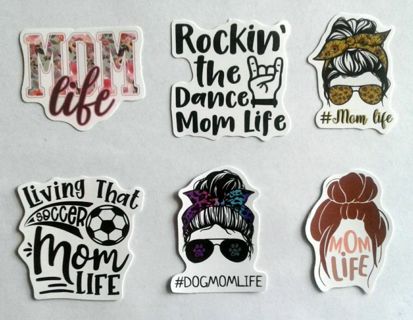 Six Mom Life Stickers #2