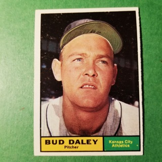 1961 - TOPPS BASEBALL CARD NO. 422 - BUD DALEY - A'S