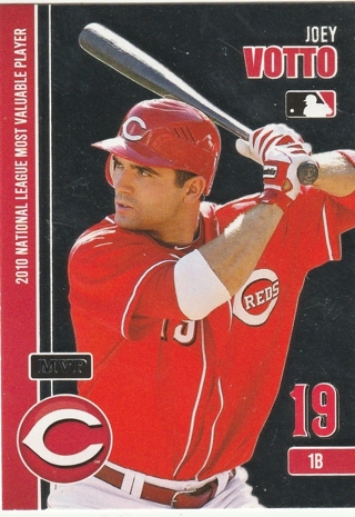 2011 Kahns Baseball Trading Card Cincinnati Reds Team Issued Joey Votto