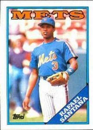 Rafael Santana 1988 Topps New York Mets