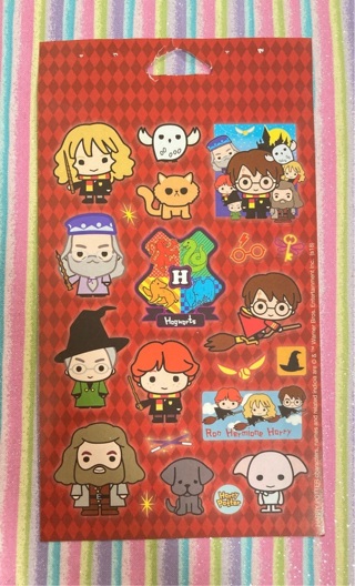 Kawaii Harry Potter sticker sheet