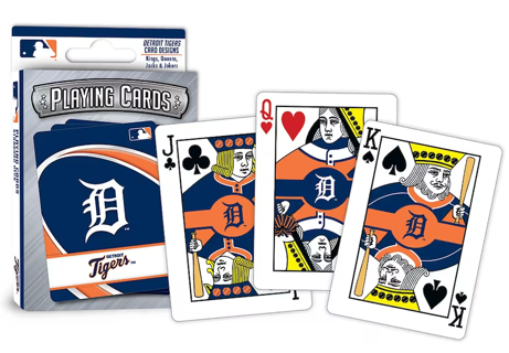 New Detroit Tigers Playing Cards MLB Licensed Cards