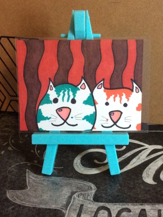 Carlos & Karlos original drawing aceo