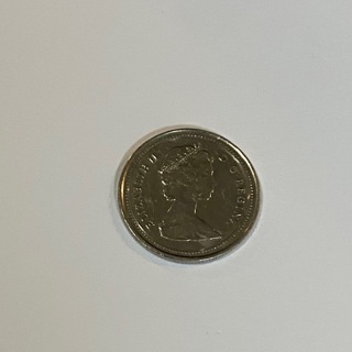 1989 Canada Quarter 25c Coin!