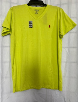 NWT Neon Green Polo Ralph Lauren Tshirt Size M