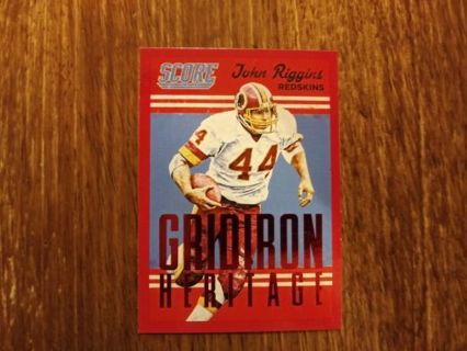 Panini John Riggins (Red Foil)