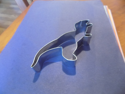 Vintage 6 inch aluminum T Rex cookie cutter