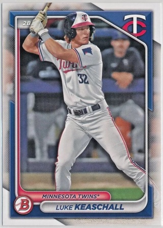 2024 Bowman Baseball - Luke Keaschall - Minnesota Twins - Prospect - #BP-122