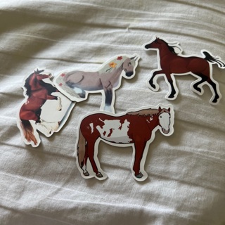 Horses stickers 
