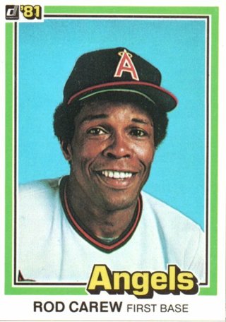 1981 Donruss Rod Carew #169