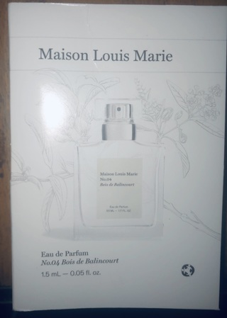 Maison Louis Marie No. 04 EDT Sample